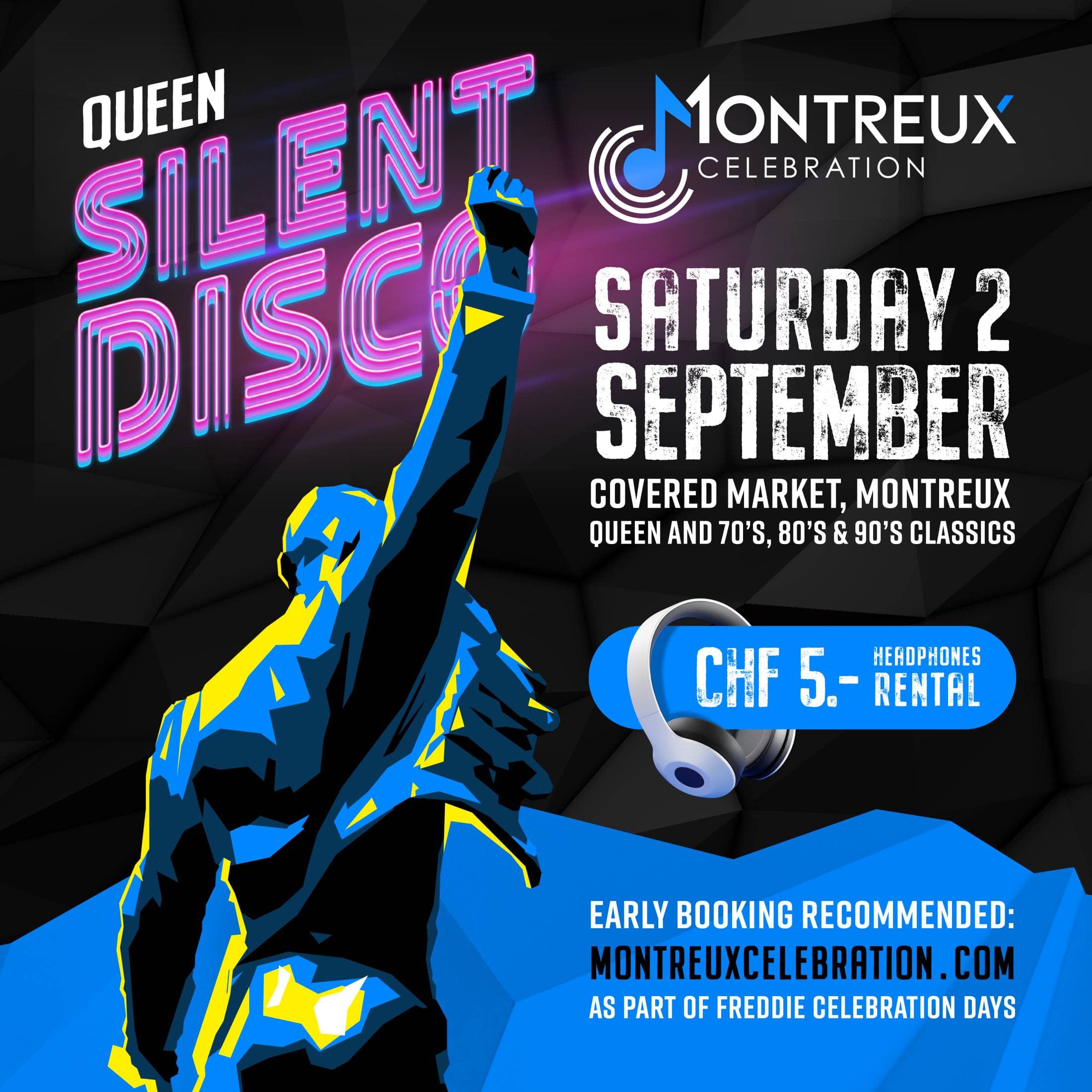Queen Silent Disco - par silent-disco.com