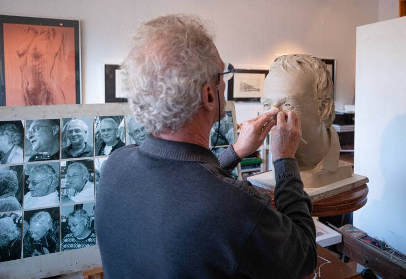 2023 - Bust of David Richards