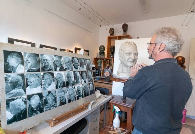 2023 - Bust of David Richards